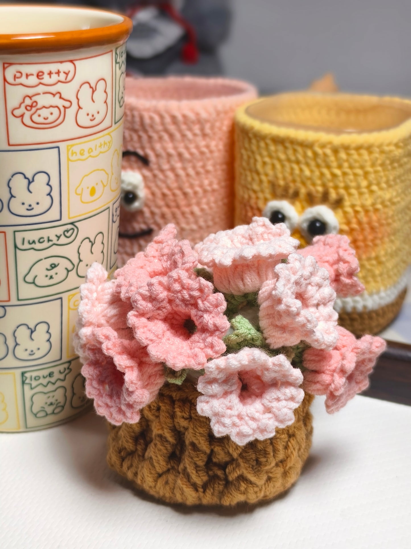 Flower coaster and basket