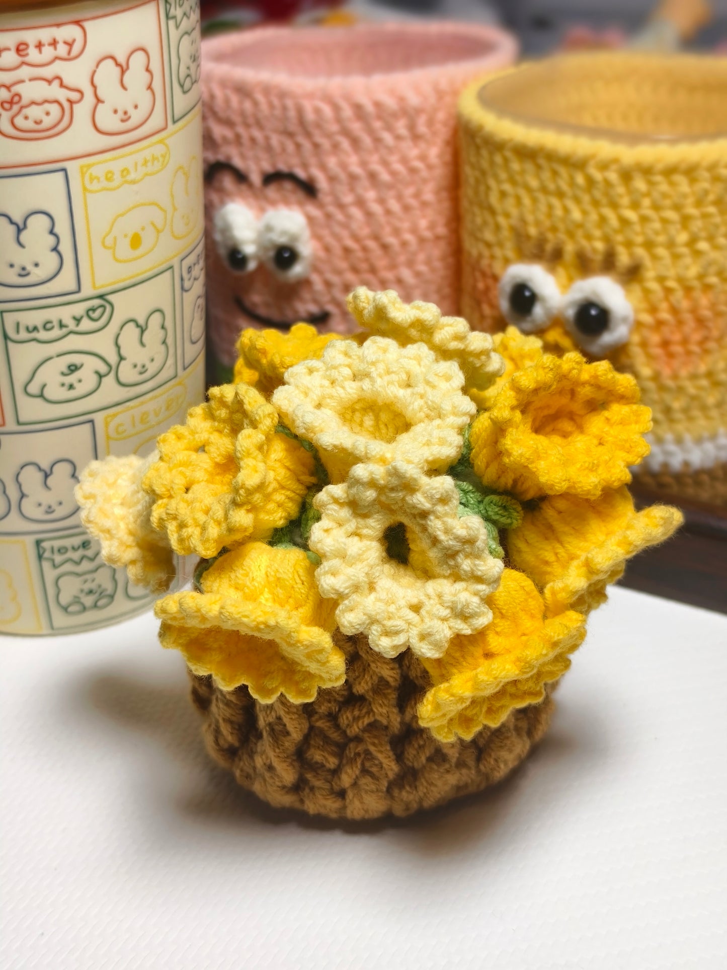 Flower coaster and basket