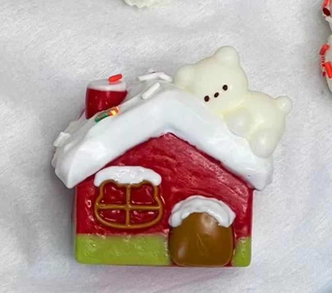 Christmas house taba squishy