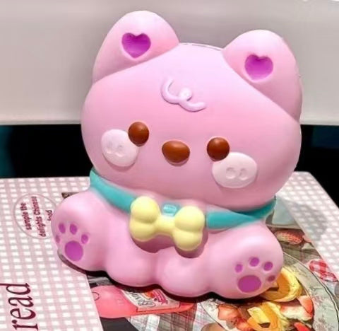 Purple puppy slow rising squishy