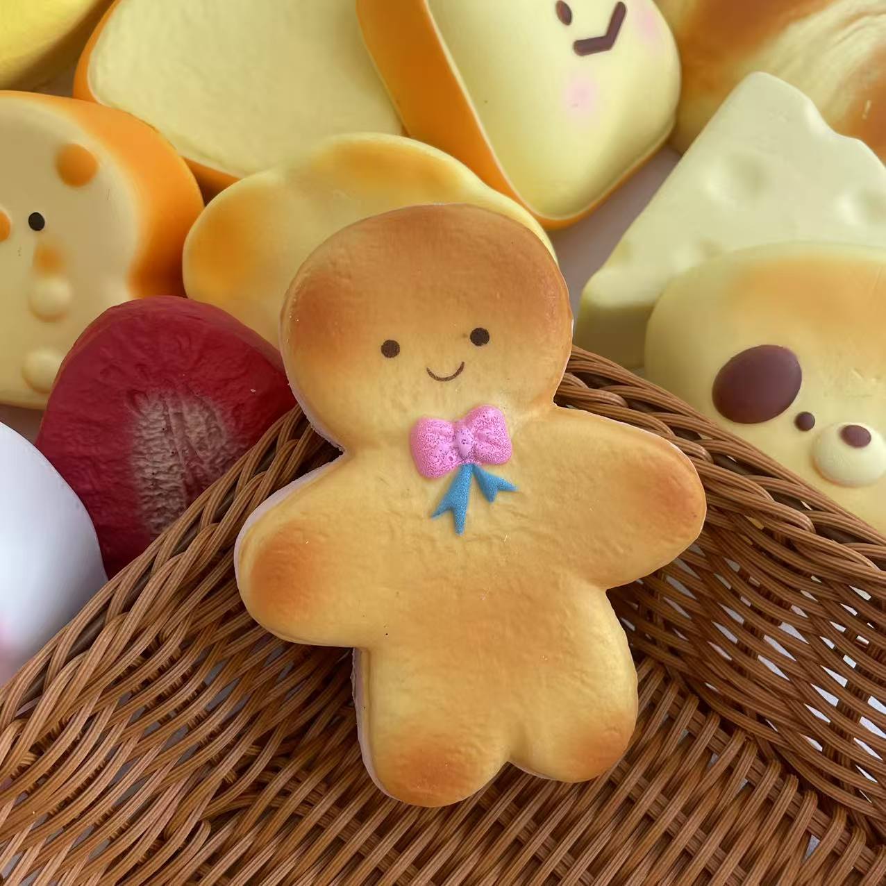 Ginger bread man slow rising squishy