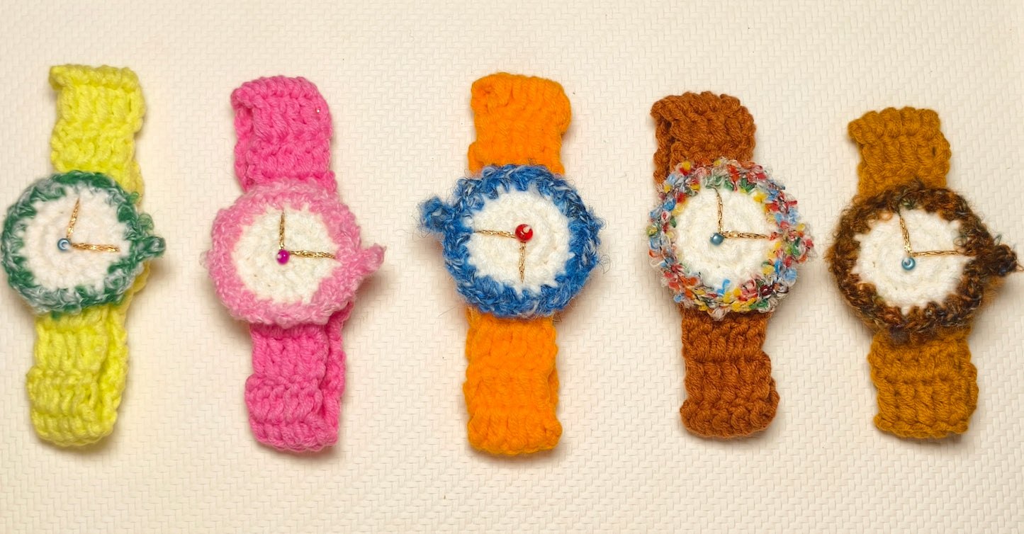Crochet watch