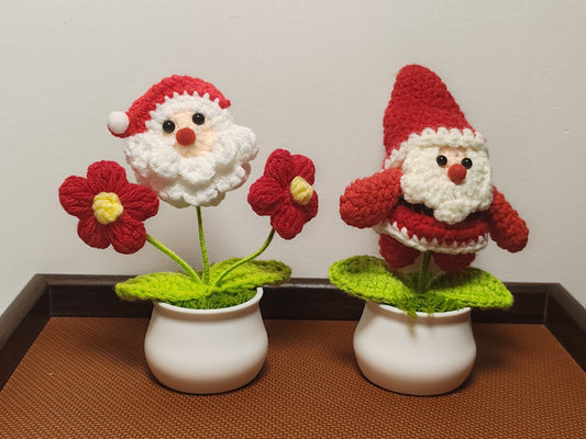 B08 Santa Claus Potted Plant