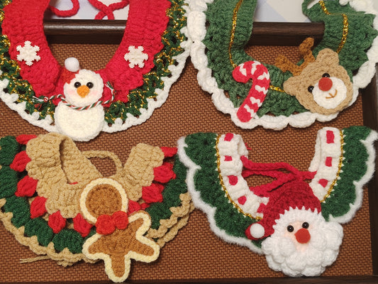 B01 Cat Christmas scarf