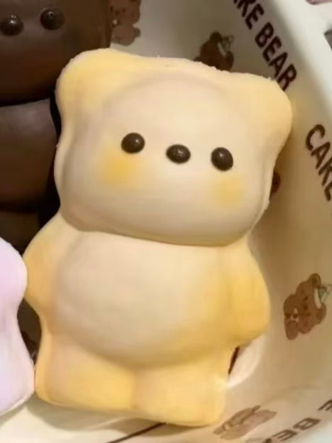 Yellow bear slow rising squishy