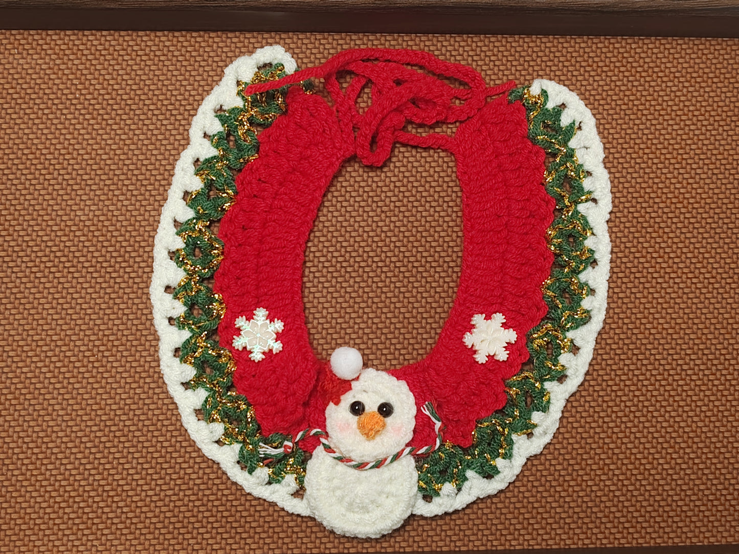 B01 Cat Christmas scarf