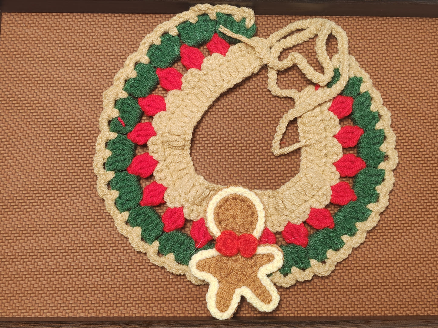 B01 Cat Christmas scarf