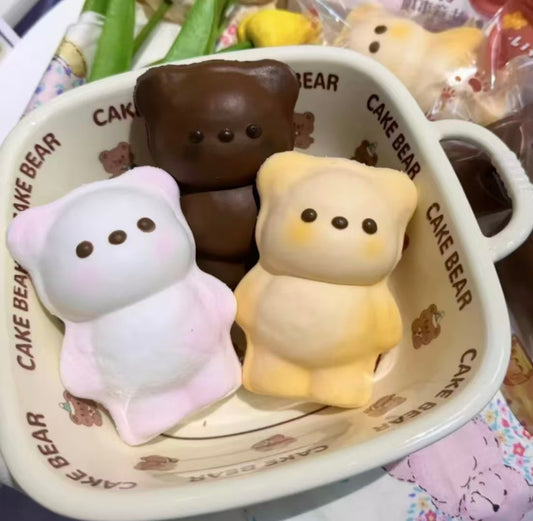 Yellow bear slow rising squishy