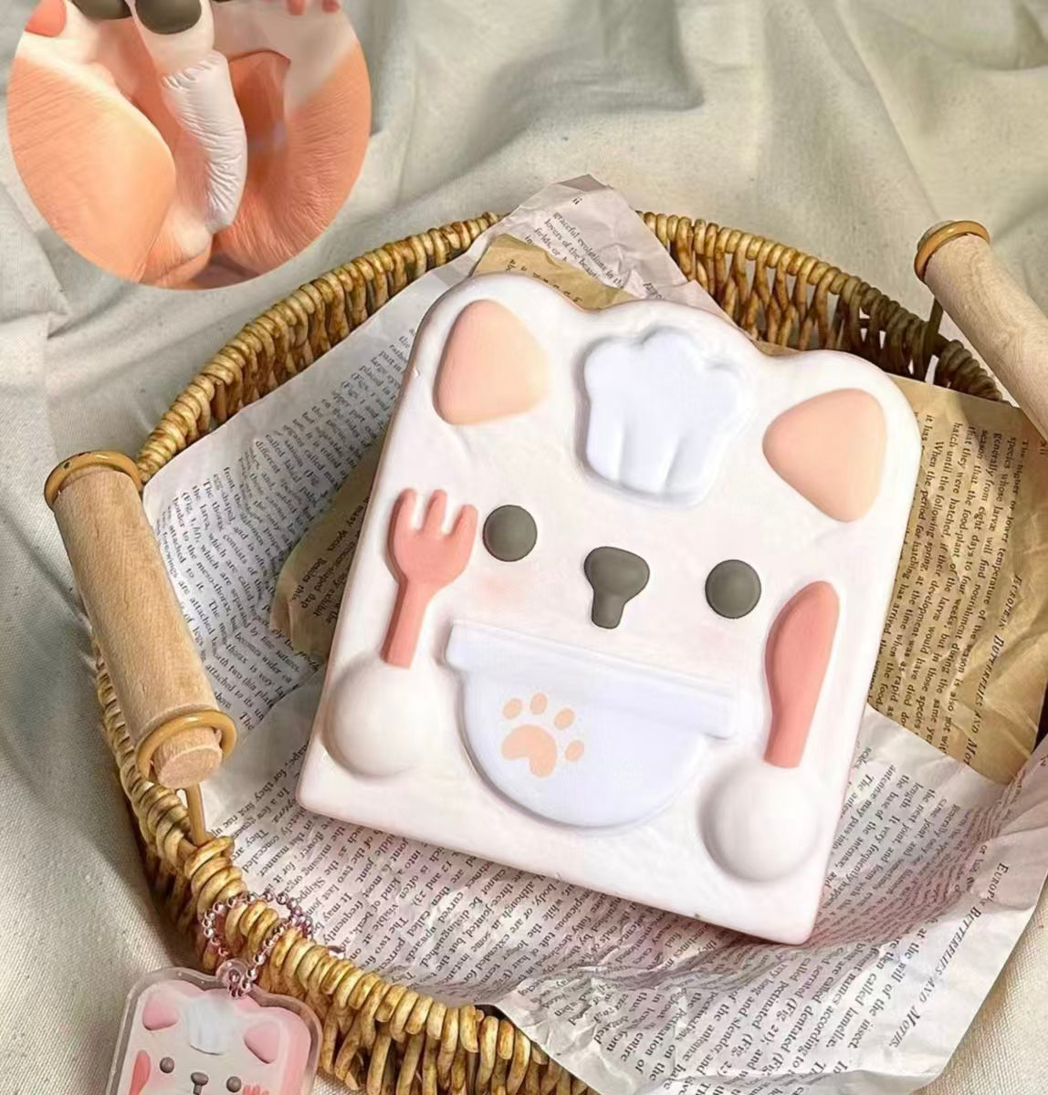 Cook puppy toast slow rising squishy