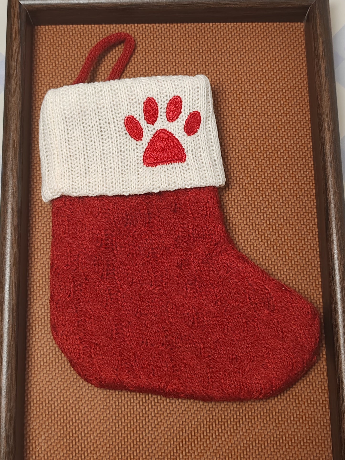 B10 Alphabet Christmas Stocking