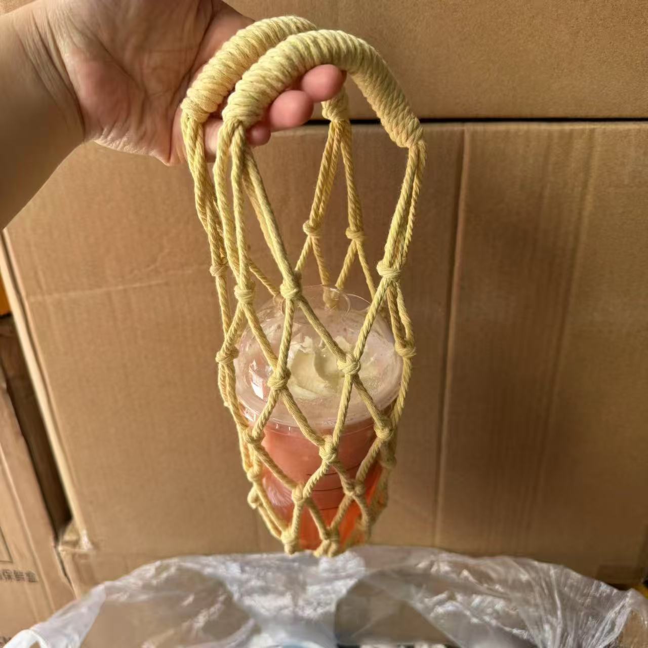 Mesh cup cover